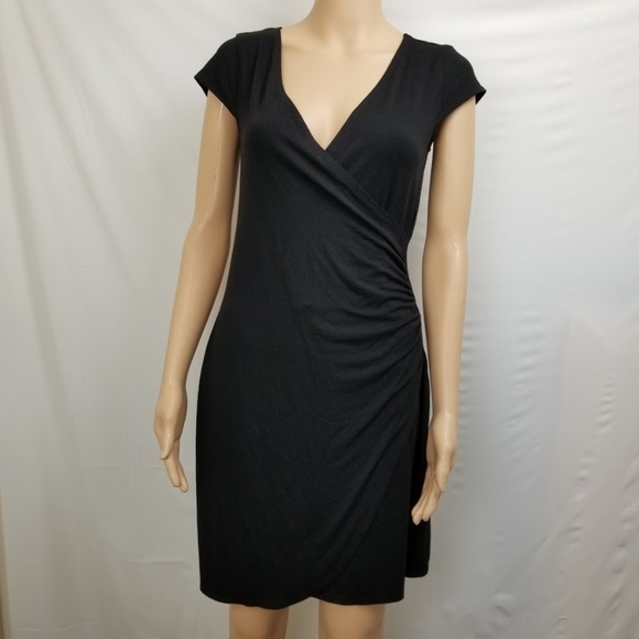 ann taylor faux wrap dress